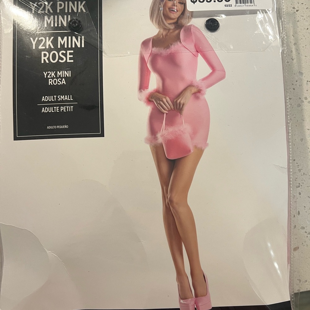 Y2K Pink Mini Dress